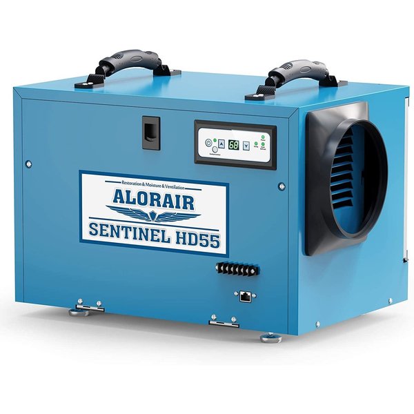 Alorair Dehumidifier WITH DRAIN HOSE FOR CRAWL SPACES, BASEMENTS HD55